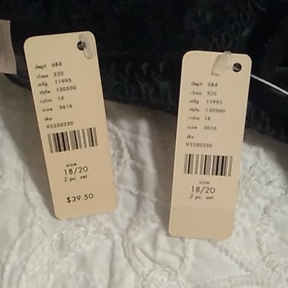 New w/ tag blk lingerie nighty - Picture 2 of 2